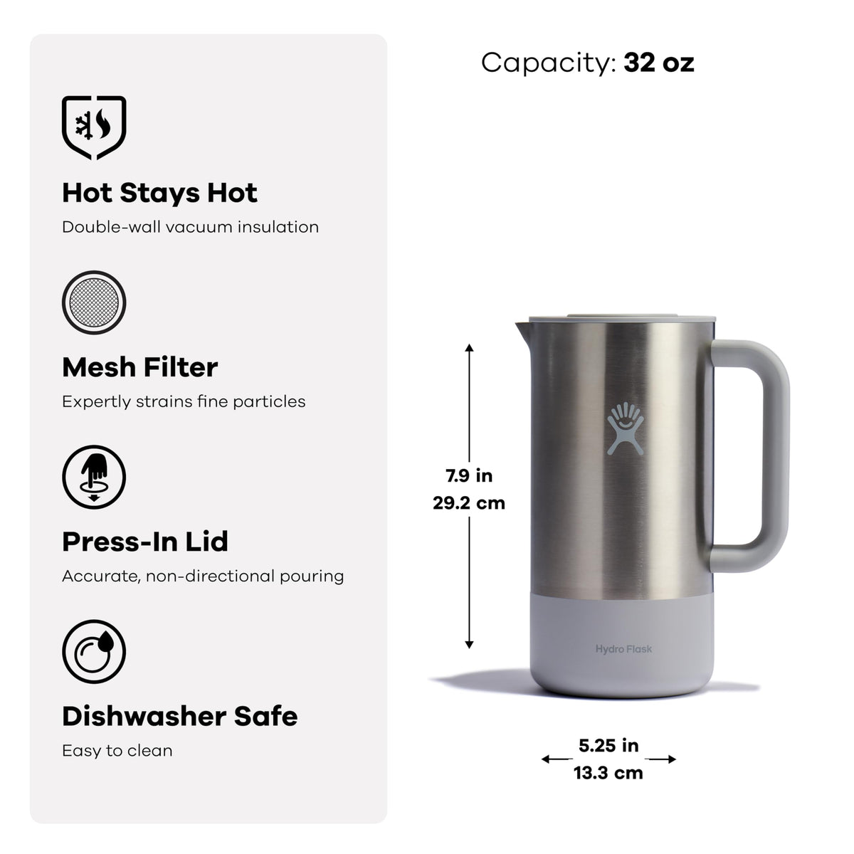 Insulated Stainless Steel Coffee Maker N959706