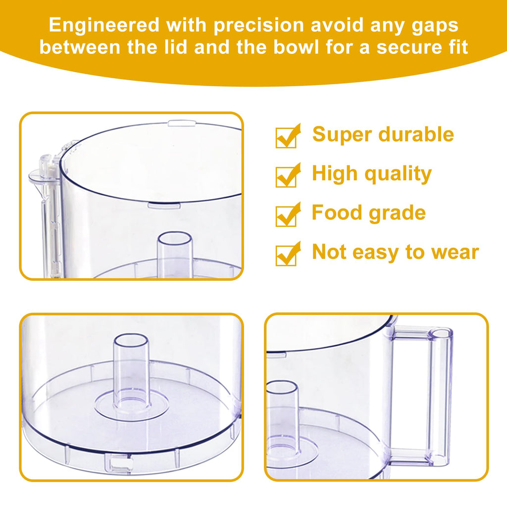 14-Cup Food Processor Work Bowl with Gray Handle R67144