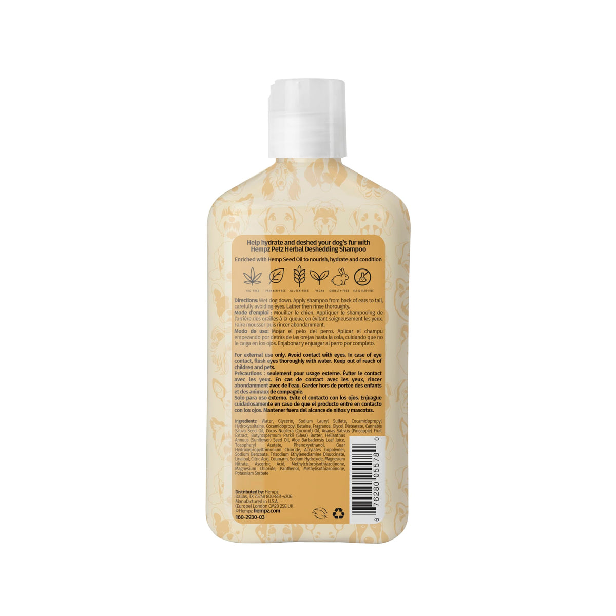 Tropical Pineapple Coconut Pet Shampoo 17 oz D45041