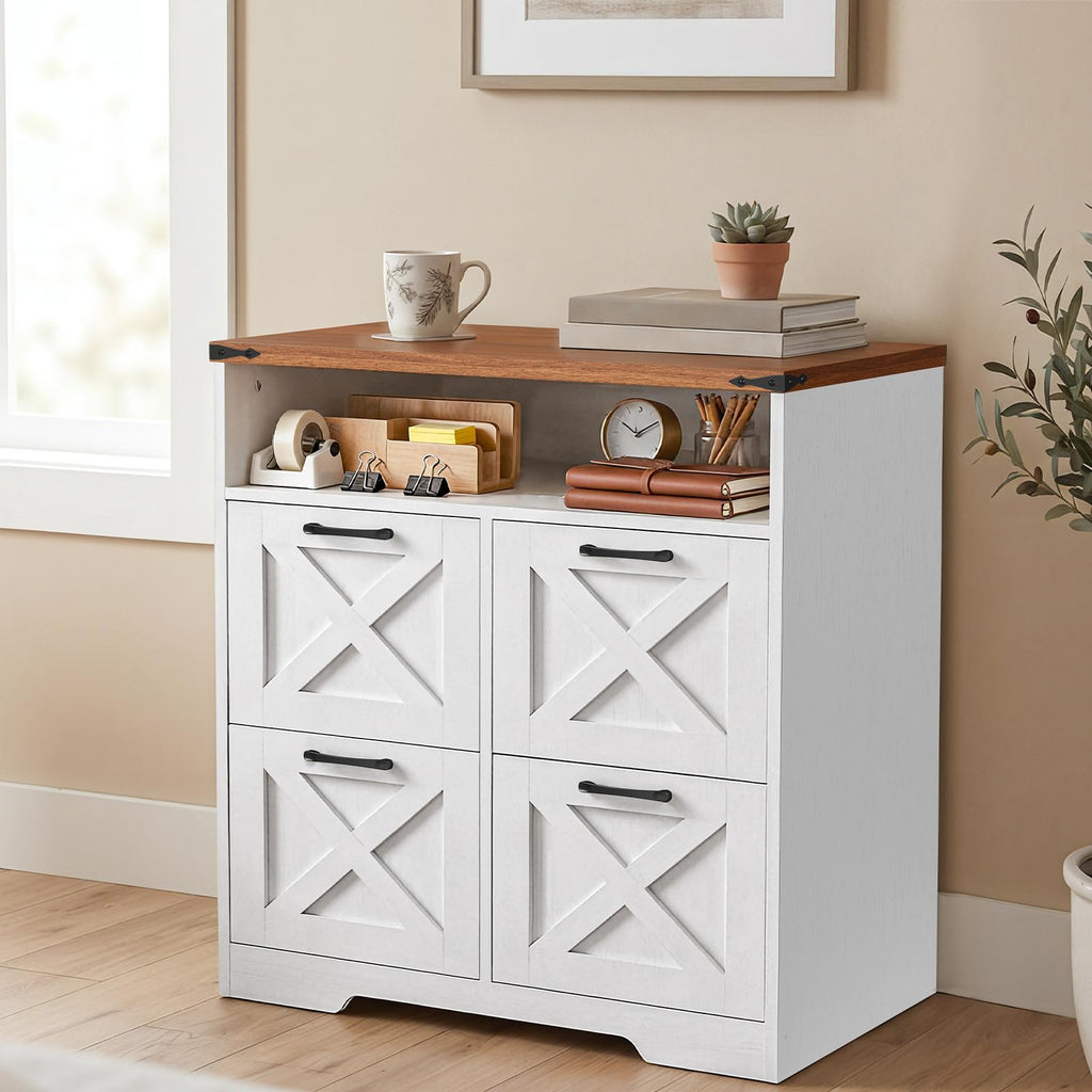 4 Drawer File Cabinet X338