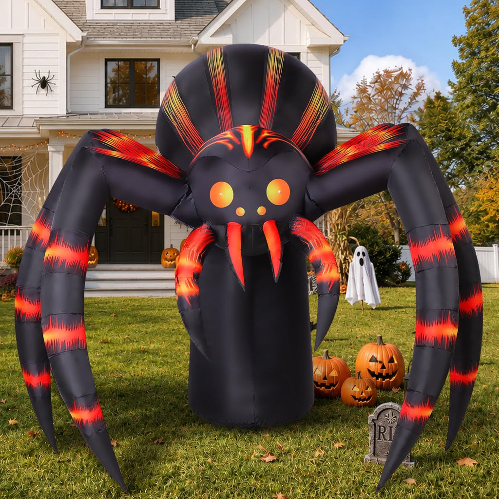 7FT Halloween Inflatables Yard Decor with LEDs O8093