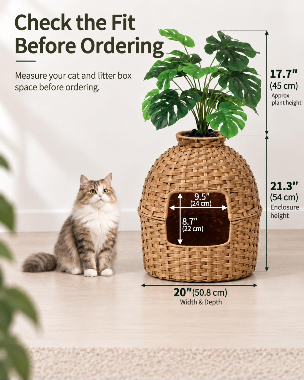 Cat Litter Box Enclosure C5110