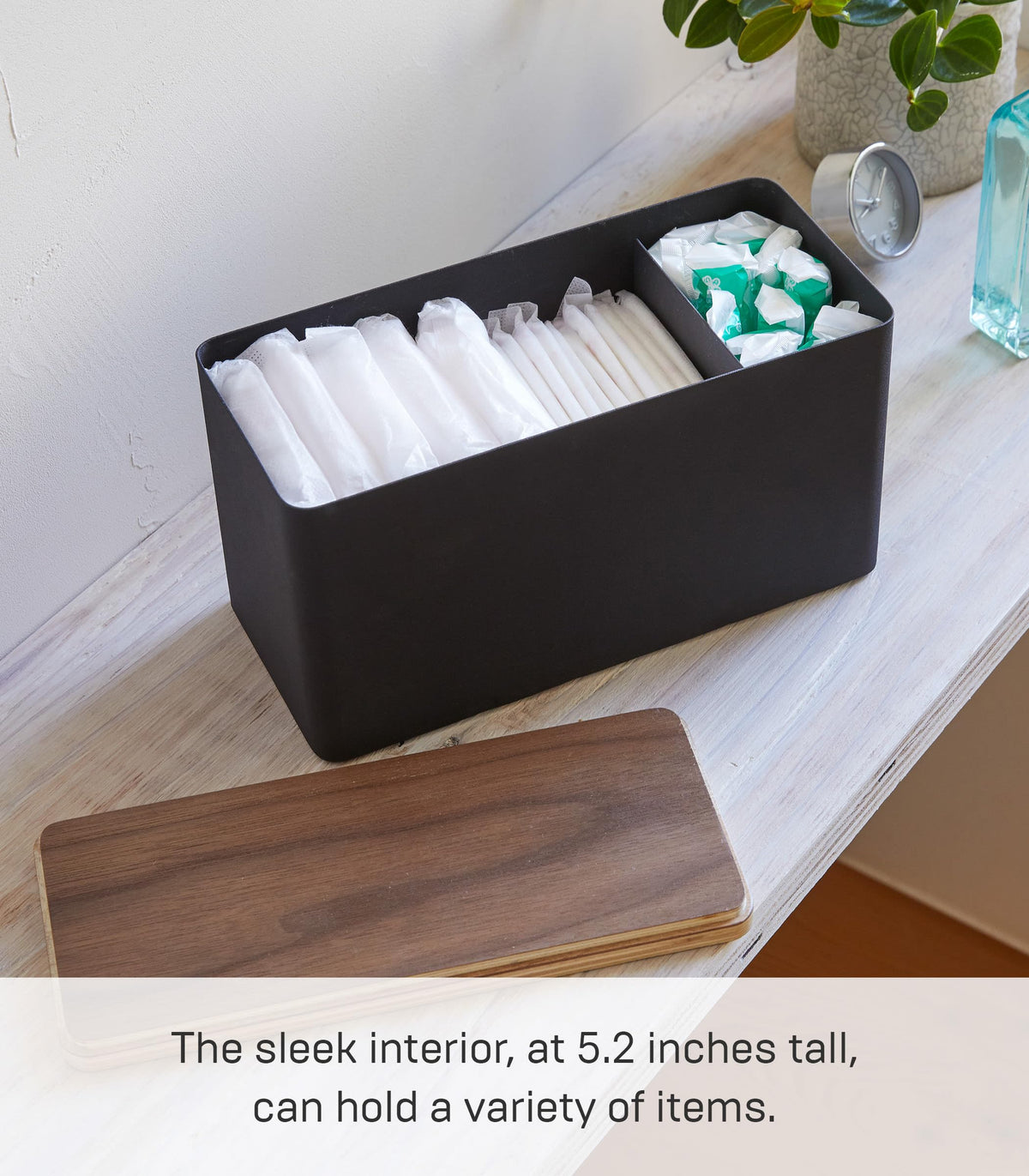 Countertop Organizer Metal Steel Wood I389