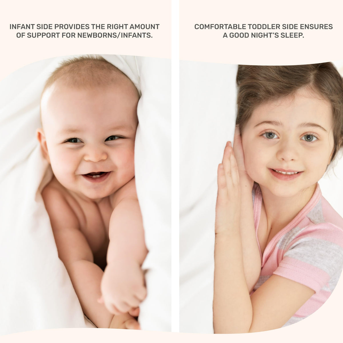 3” Two-Sided Fiber Portable Mini Crib Mattress Y6374