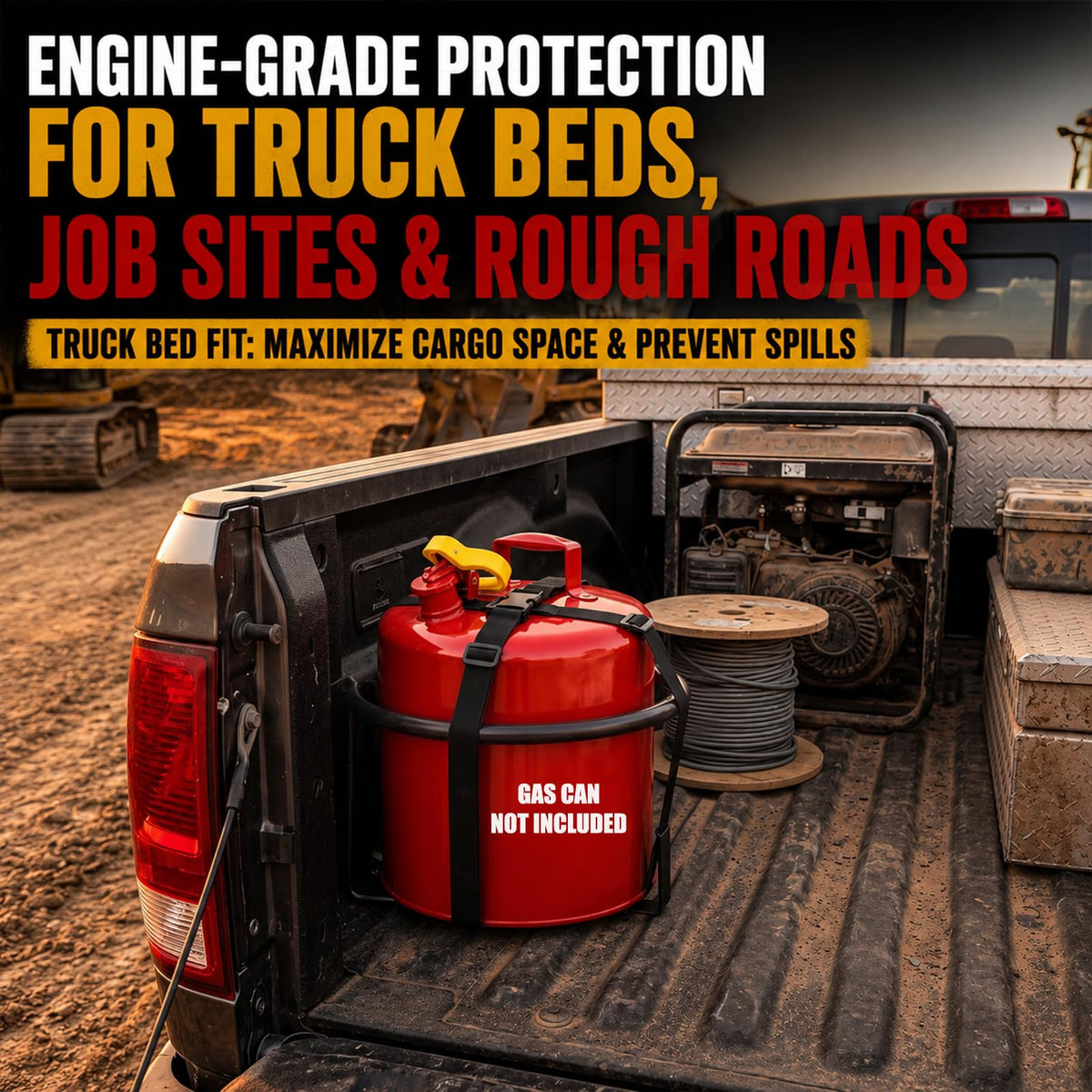 5 Gallon Gas Can Holder E987