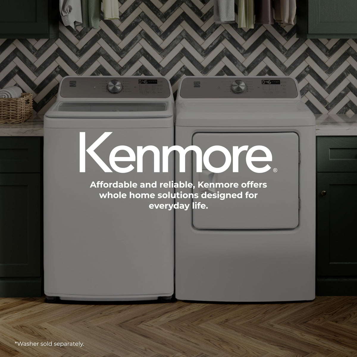 7.0 cu. ft. Front Load Electric Dryer - White D462