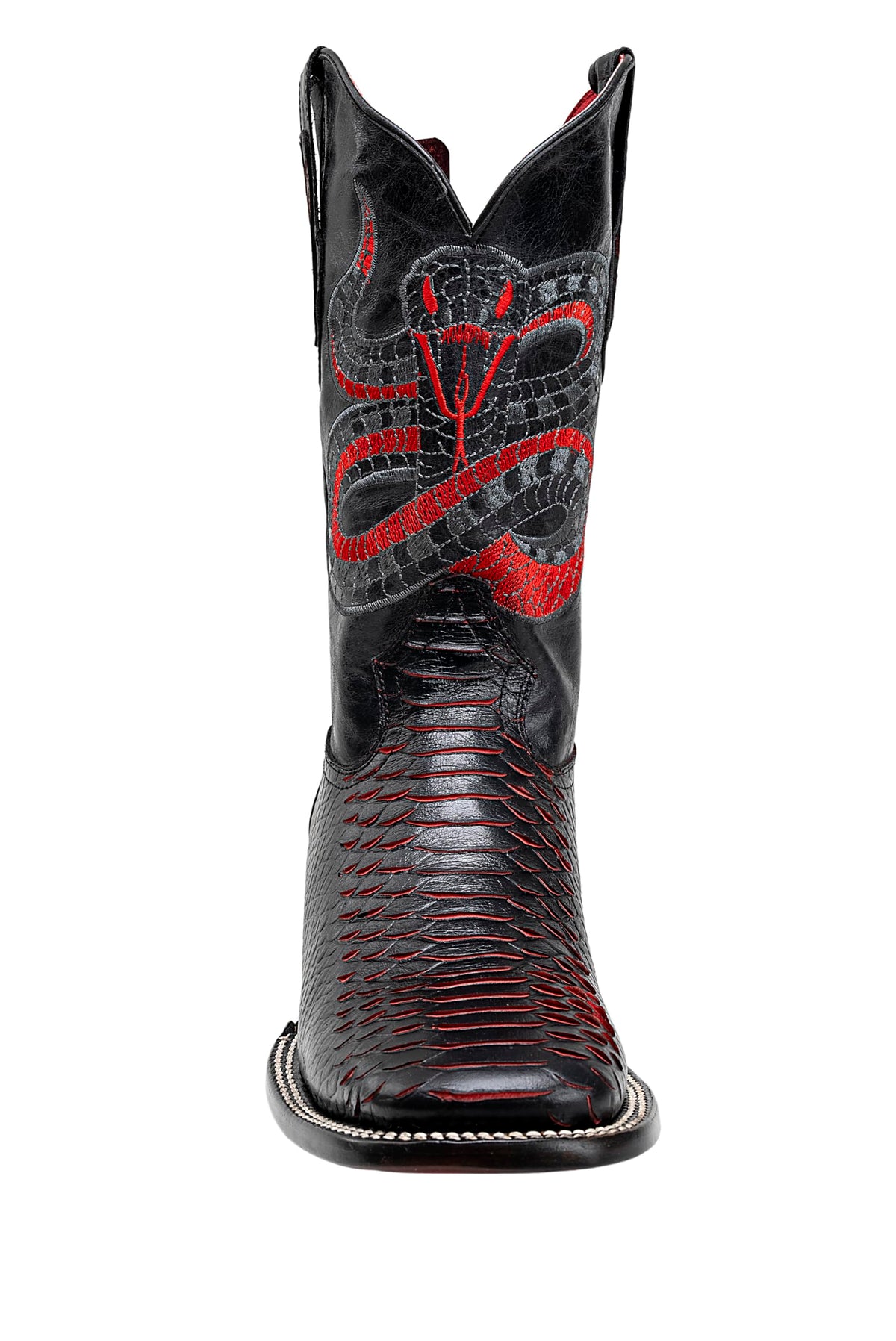 Men's Bi-tone Western Boot with Rubber Cap E792230