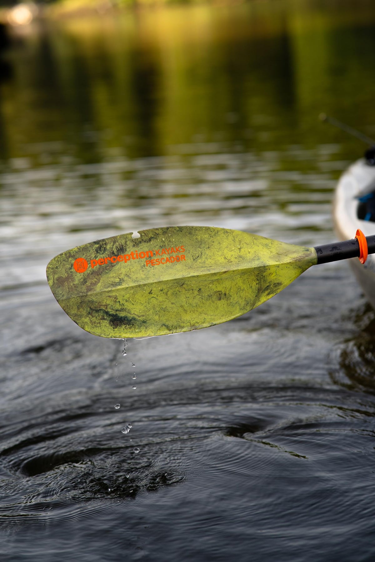 Adjustable Kayak Fishing Paddle 2 Piece Moss Camo J967316