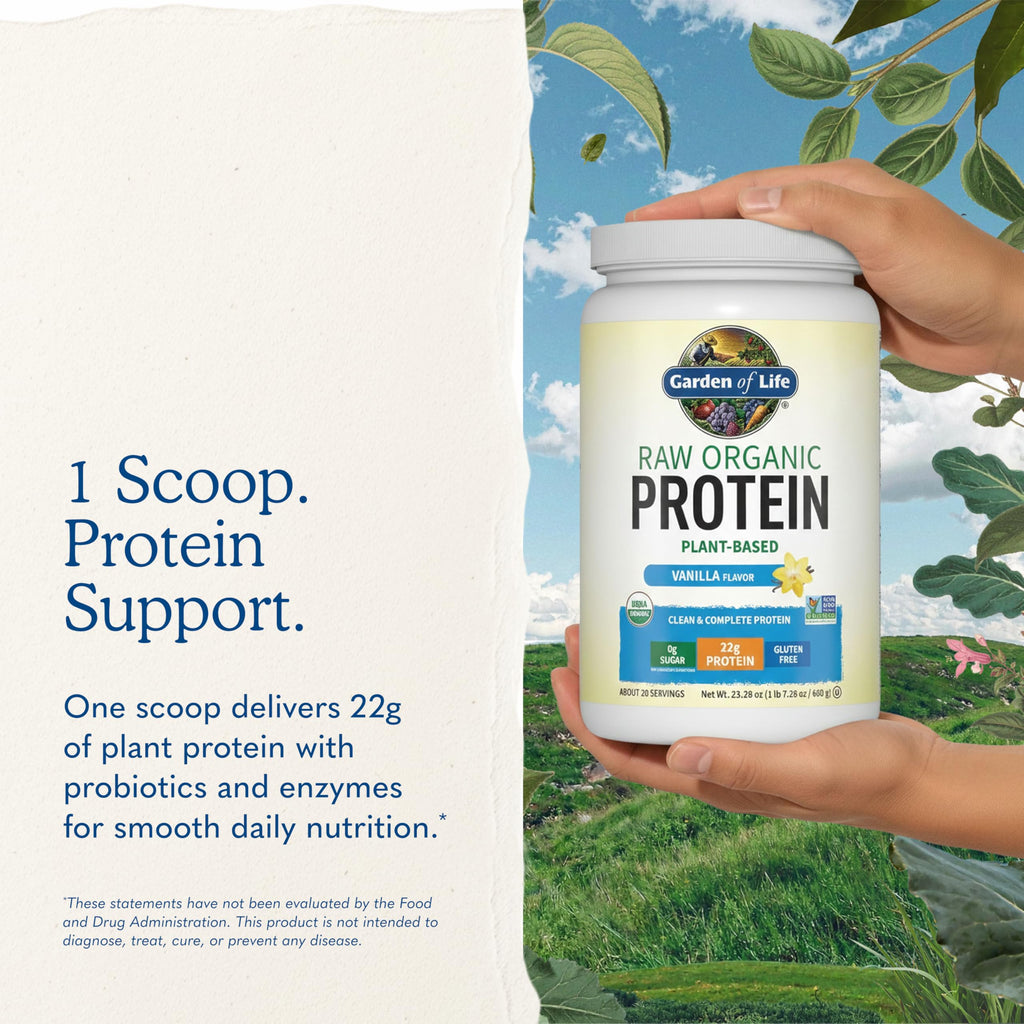 Organic Vegan Vanilla Protein Powder N856068