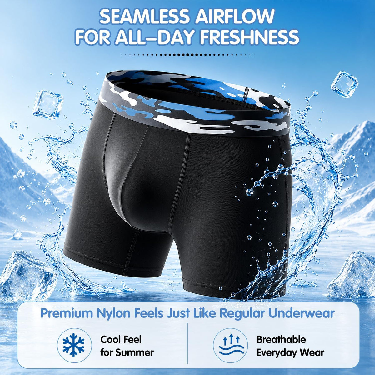 Men's Incontinence Underwear, 3 Pack H75708