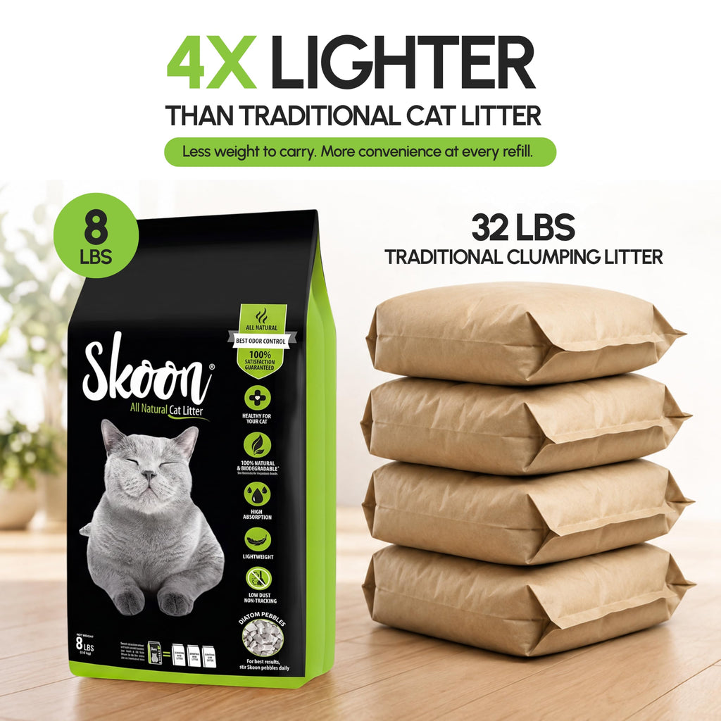 All Natural Unscented Cat Litter 8 lbs O931