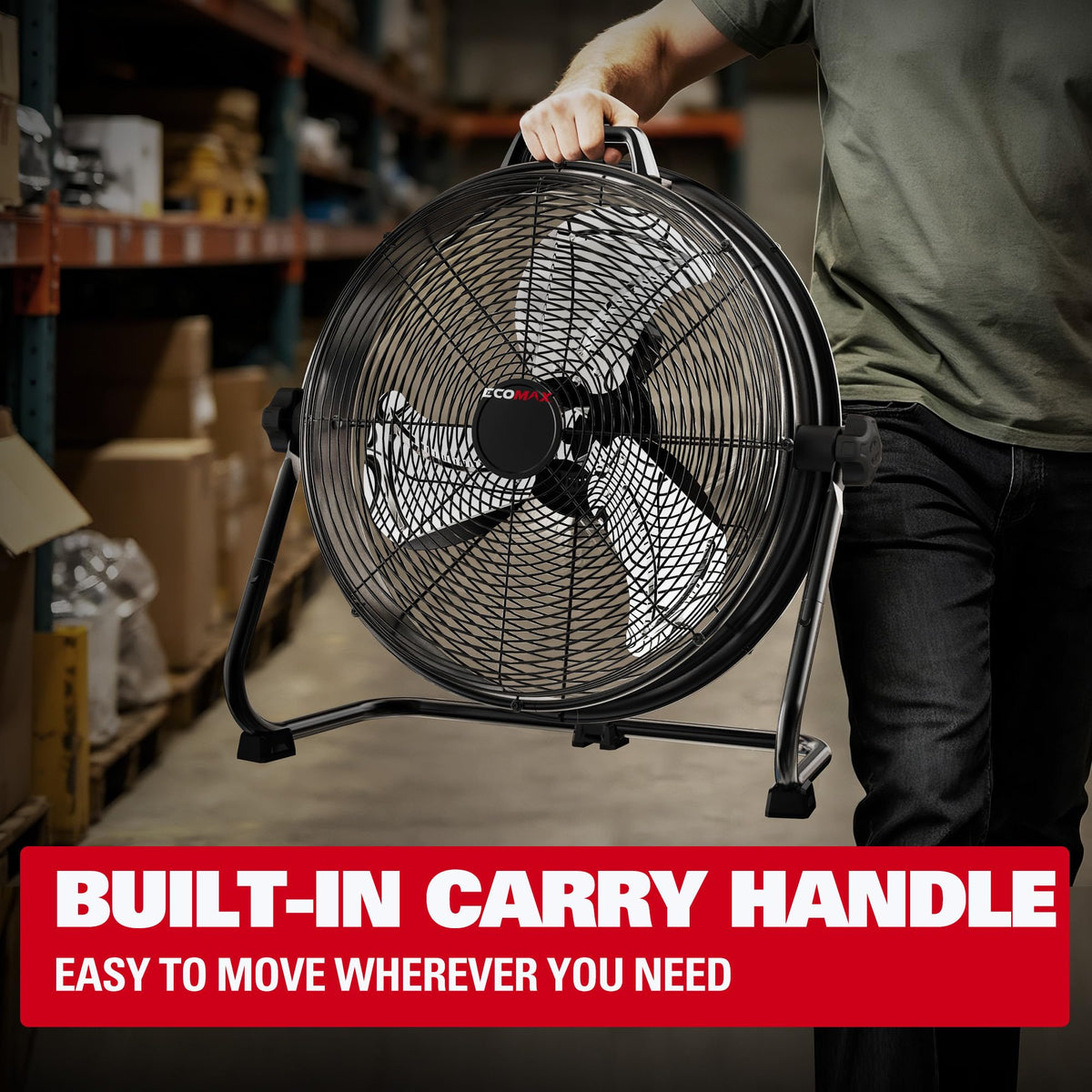 20-Inch 2300 CFM 3-Speed Industrial Drum Fan X82325