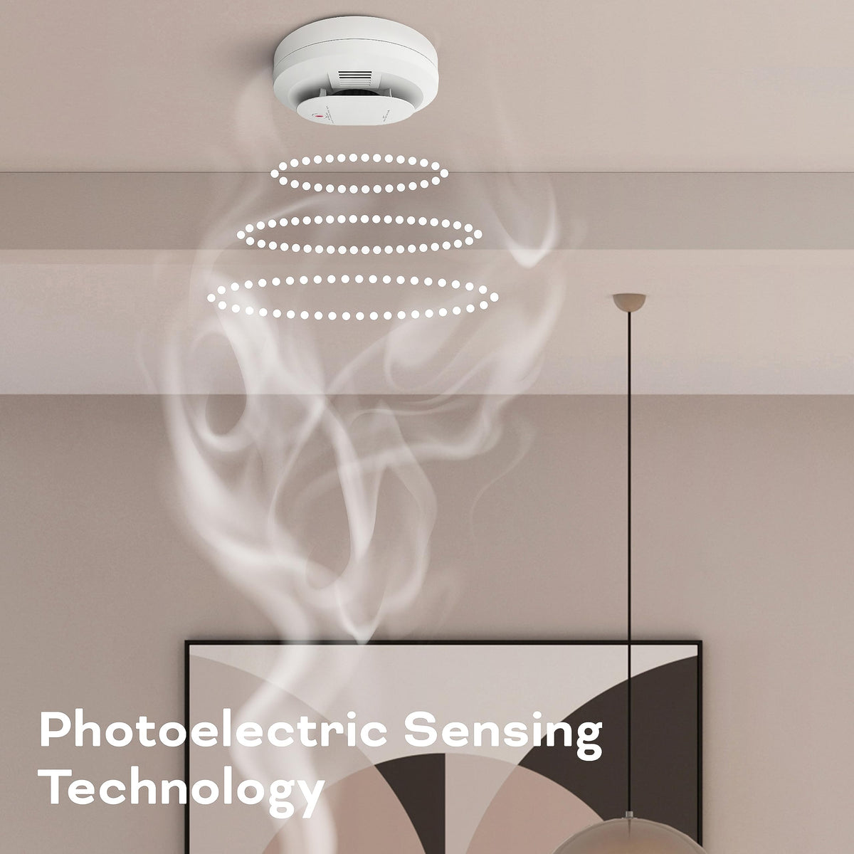 Hardwired Smoke & Carbon Monoxide Detector with Battery Backup, 2 Pack L29474