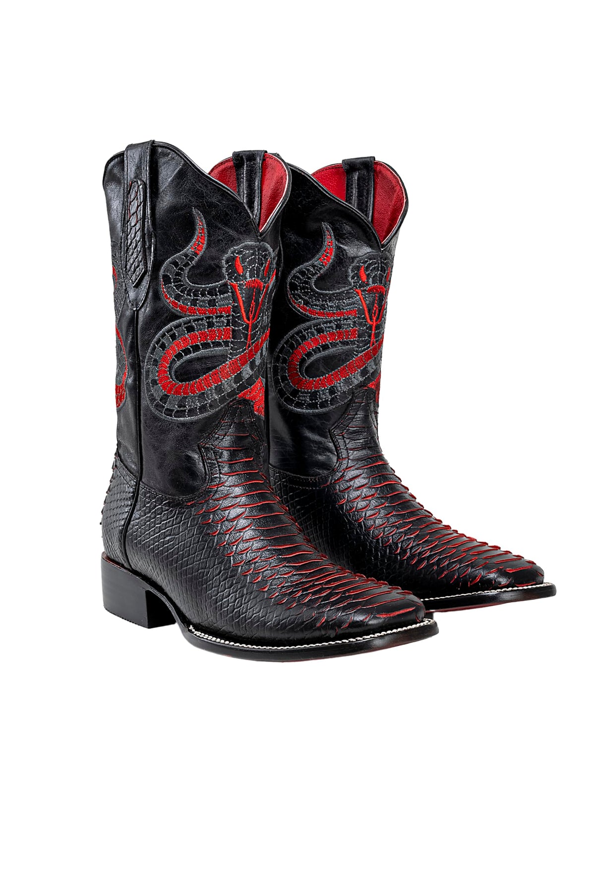 Men's Bi-tone Western Boot with Rubber Cap E792230