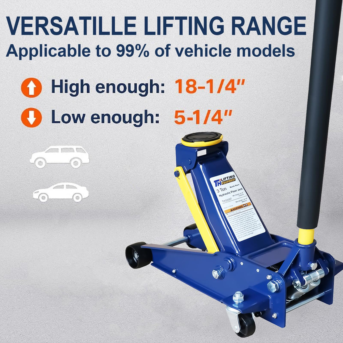 3 Ton Low Profile Hydraulic Floor Jack Q308097