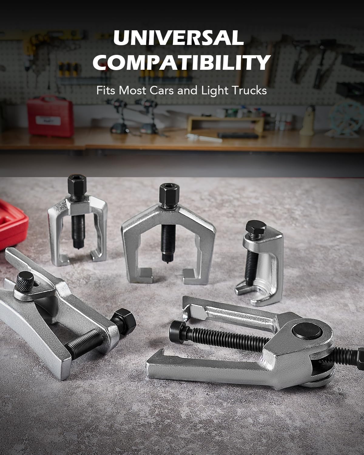 Ball Joint Separator, Tie Rod End Tool Set, Pitman Arm Puller C6750