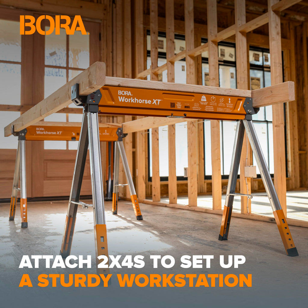 Adjustable Height Folding Sawhorse Q229431