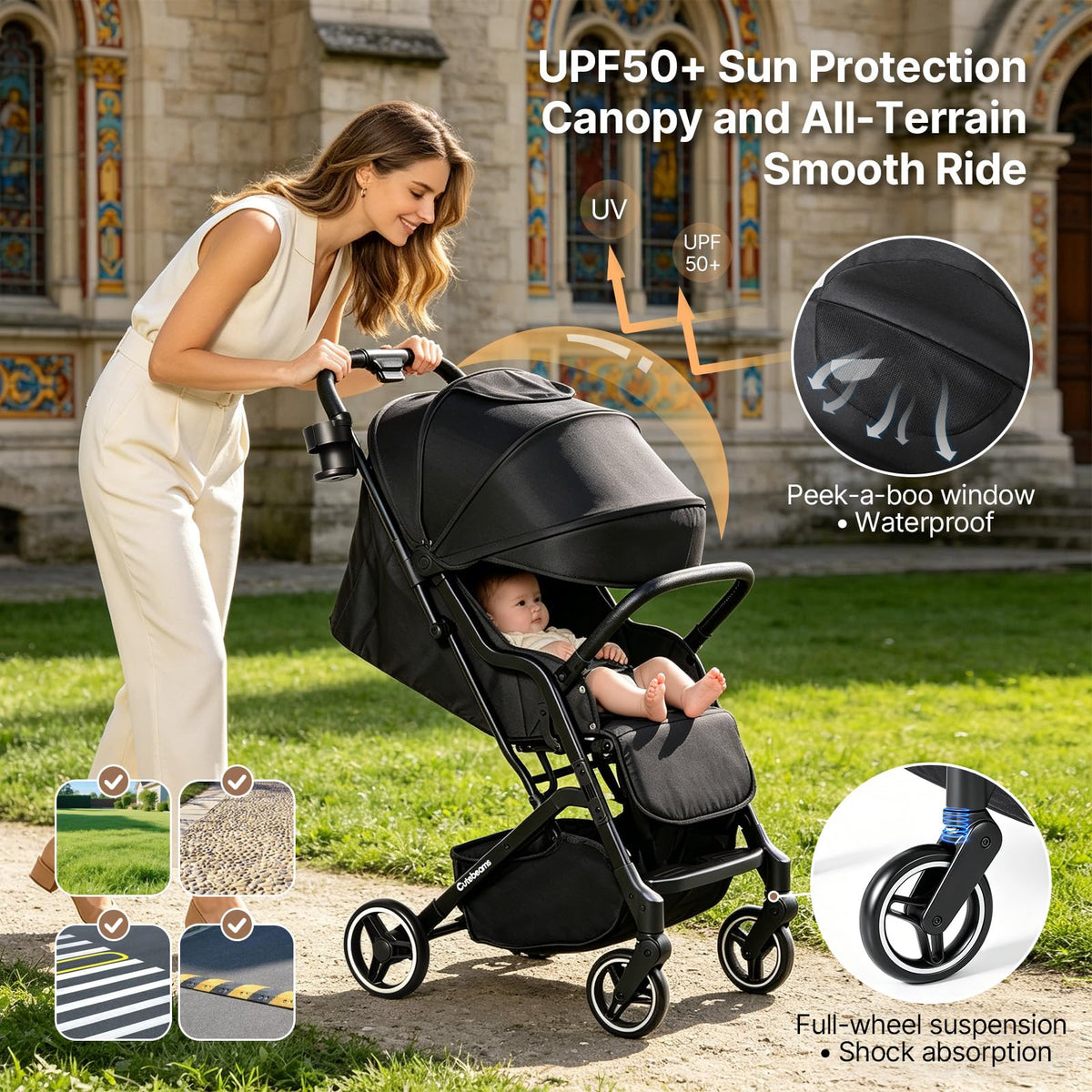 Lightweight Compact Travel Stroller I7802