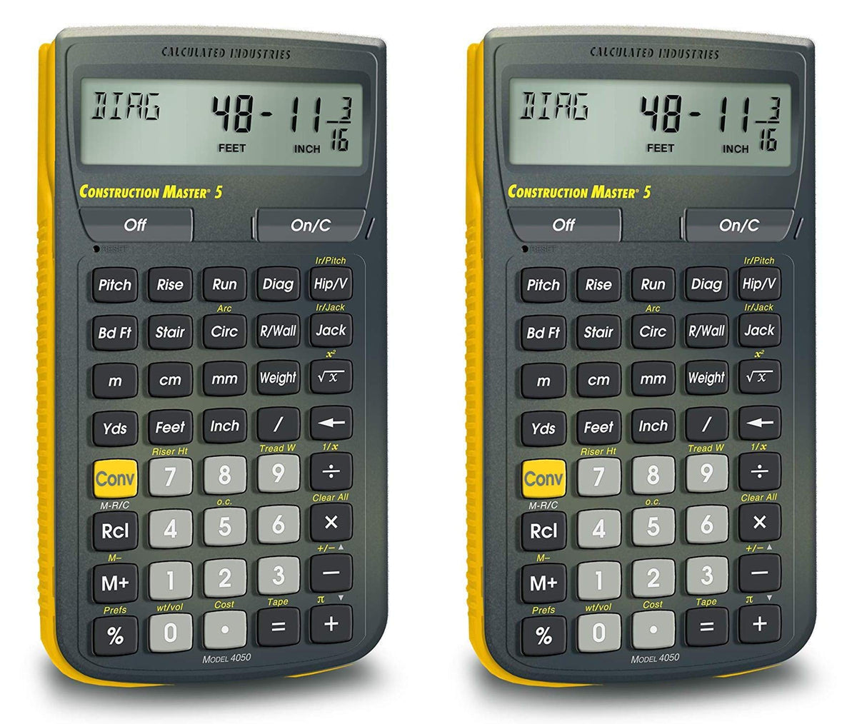 Construction Calculator Pack of 2 D83177