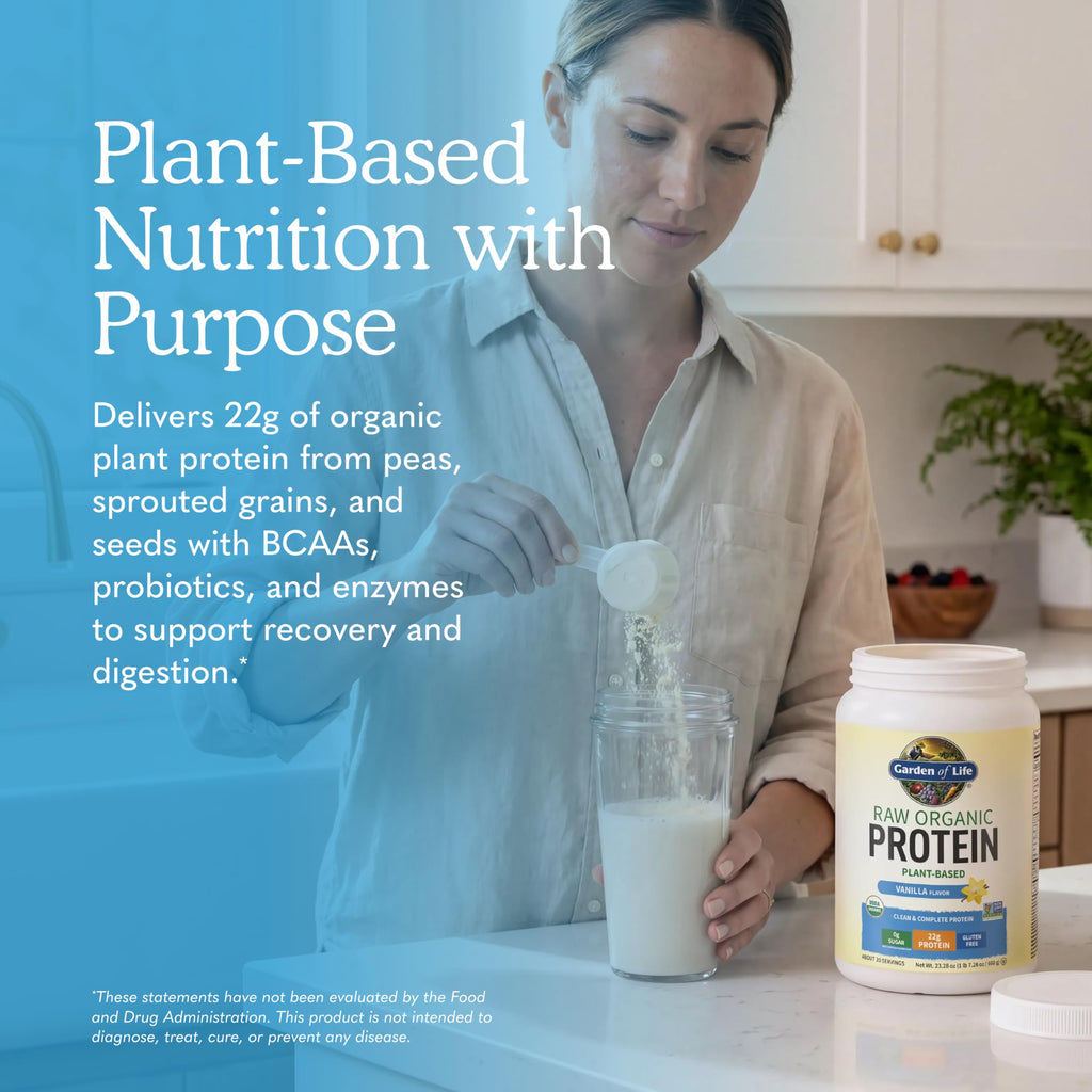 Organic Vegan Vanilla Protein Powder N856068