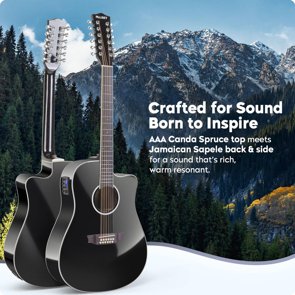 12 String Acoustic Electric Guitar G9776