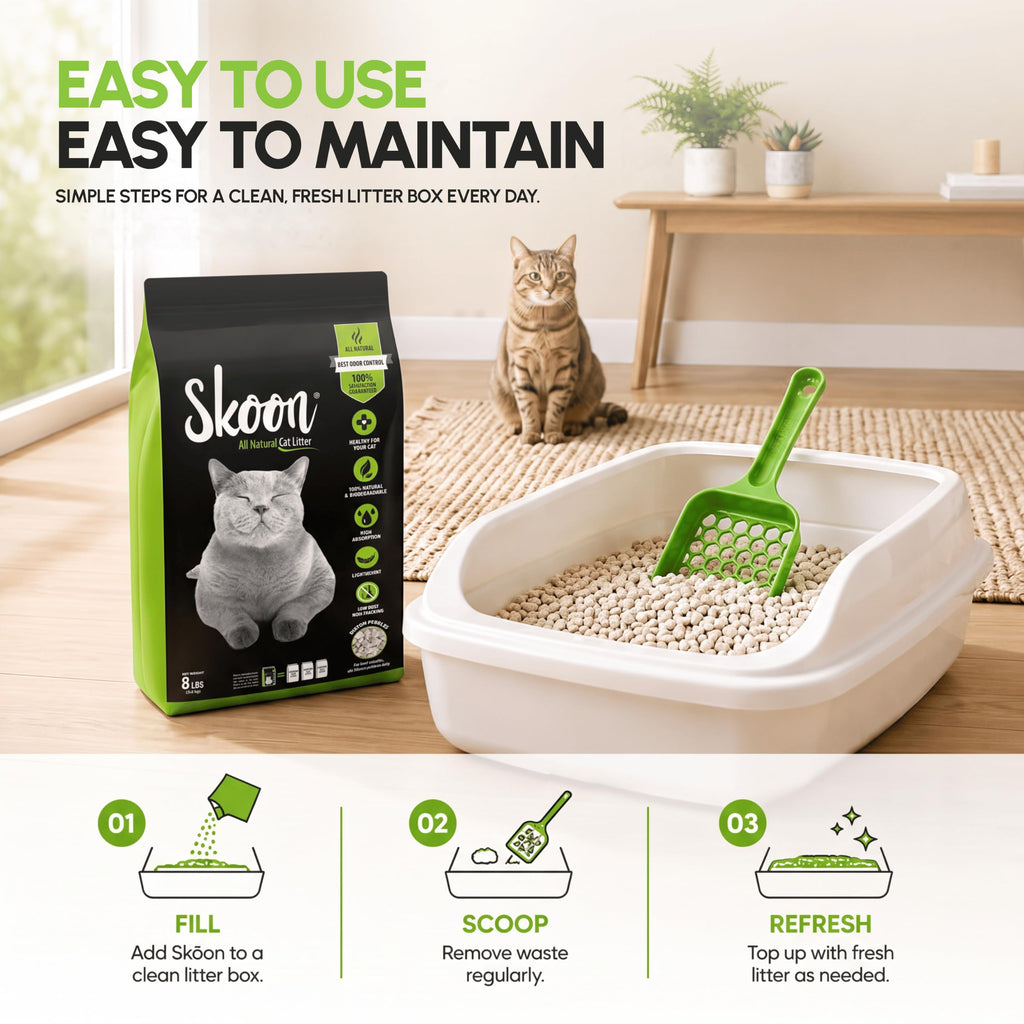 All Natural Unscented Cat Litter 8 lbs O931