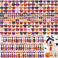 240 Pcs Halloween Dog Bows Tie Collars D9205