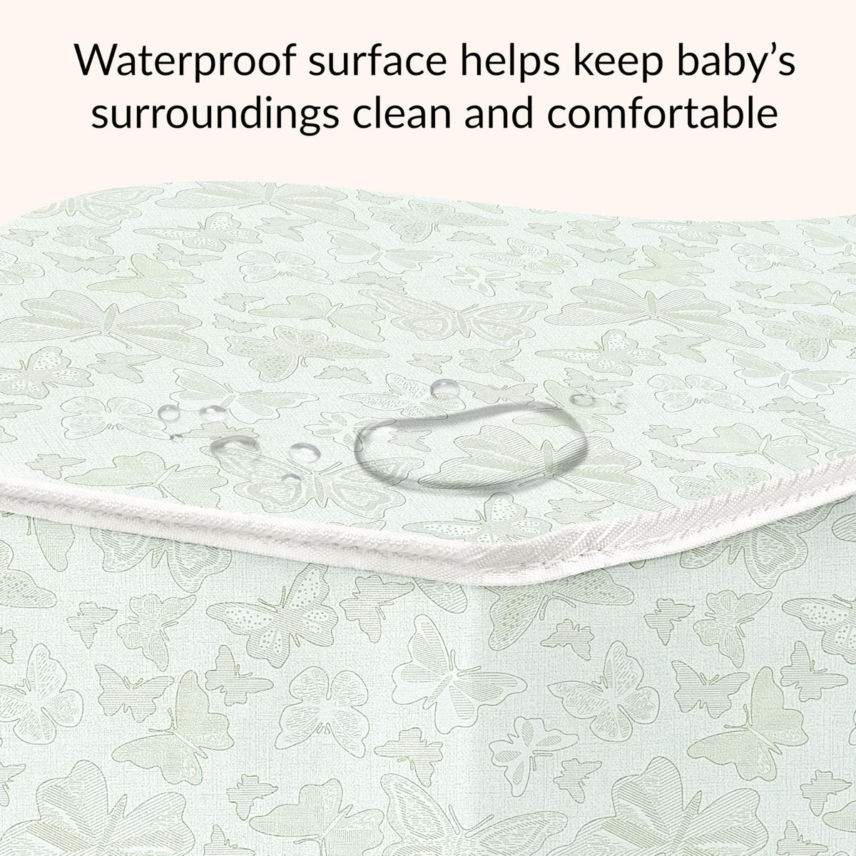 3” Two-Sided Fiber Portable Mini Crib Mattress Y6374