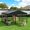 10 x 10 x 6 FT Outdoor Dog Kennel E12616