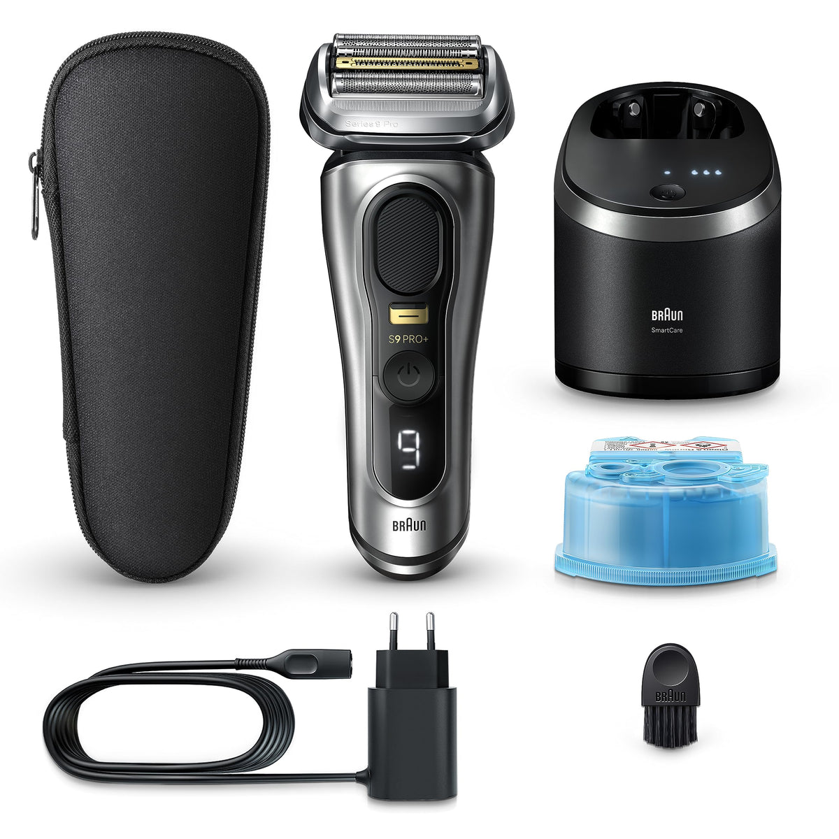 Electric Razor with 5 Shave Elements and Trimmer B892