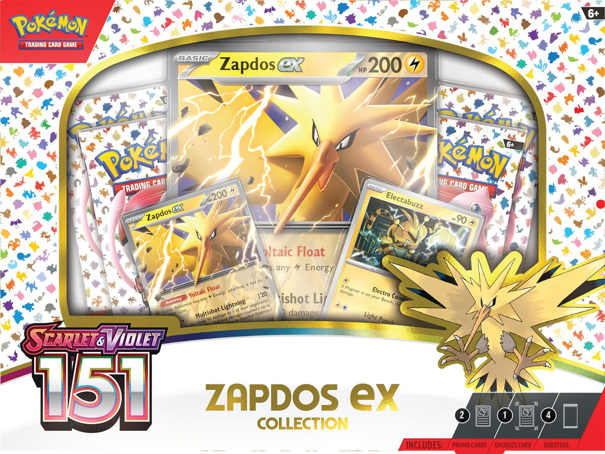 Pokemon TCG 151 Zapdos Ex Box Z1144