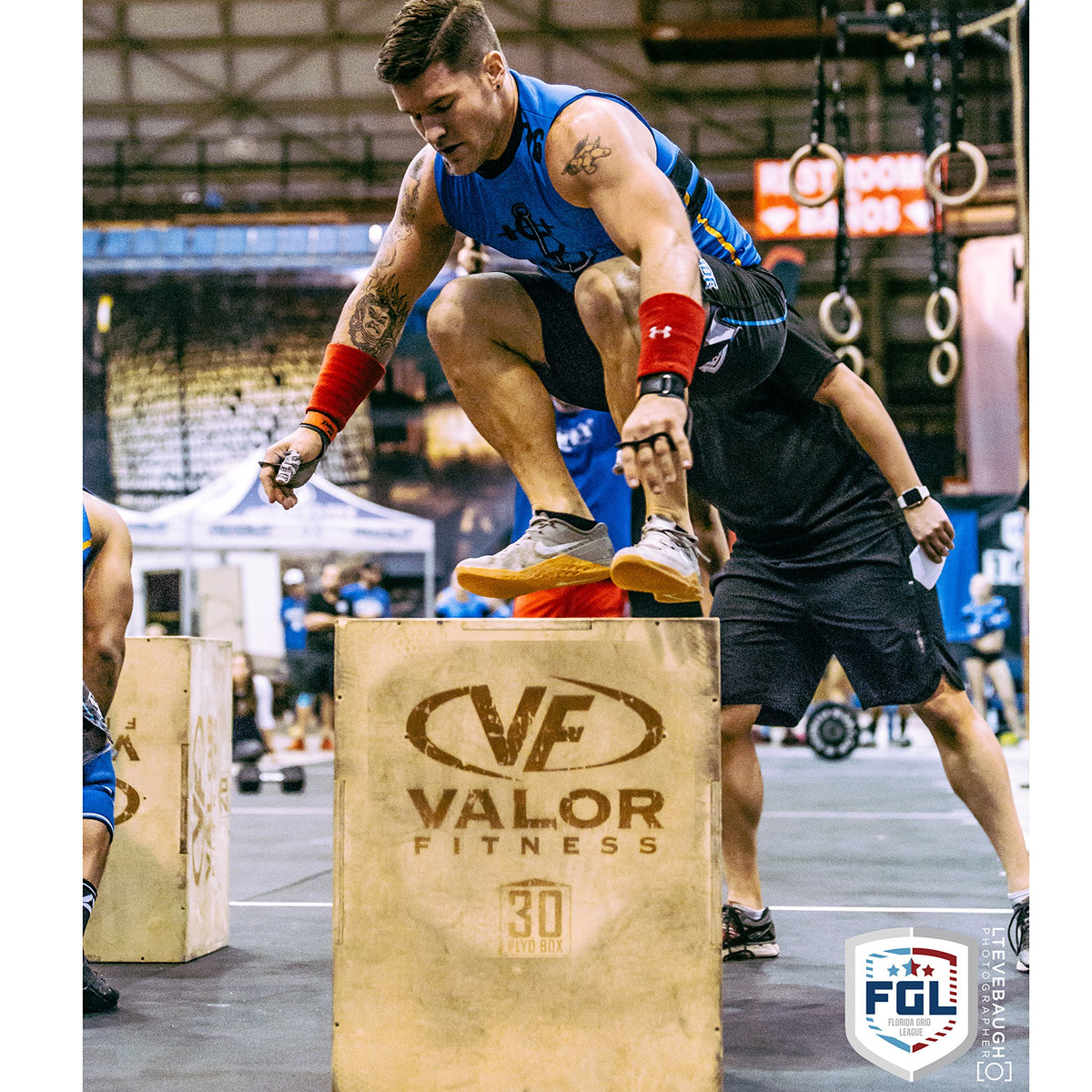 Wooden Plyometric Jump Box 20” x 24” x 30” L277